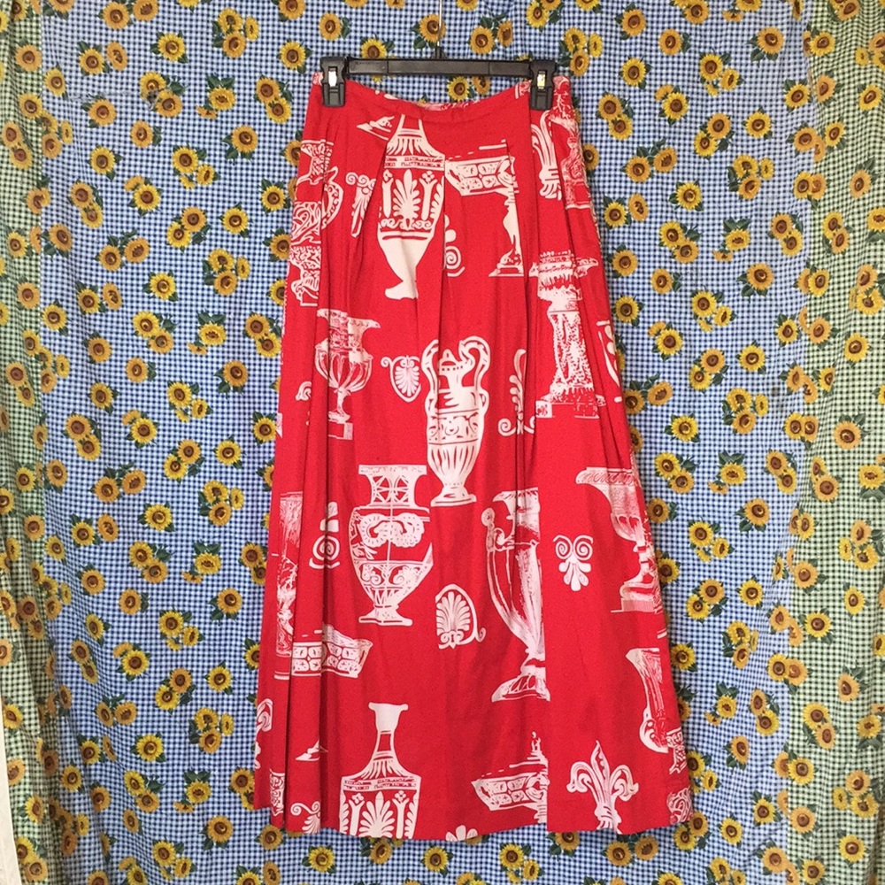 Red Soft Surroundings skirt